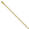 thumbnail image 1 of Leslie's Real 14kt Yellow Gold 2.75mm Flat Figaro Chain Chain Bracelet; 7 inch; for Adults and Teens; for Women and Men, 1 of 4