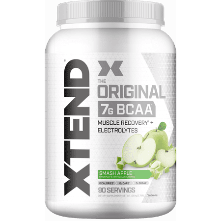 Scivation Xtend BCAA Powder, Green Apple, 90 Servings (Choice of