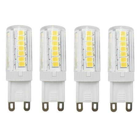 

Xtricity - Set of 4 Dimmable Energy Saving LED Bulbs 4.5W G9 Base 3000K Soft White
