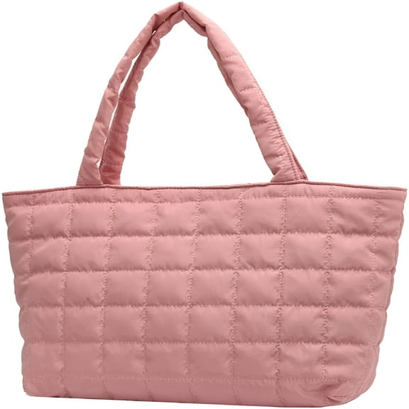 GASTROPOD Quilted Tote Bags for Women Lightweight Puffer Padding Shoulder Bag Large Nylon Tote Handbag Zipper Closure