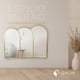 thumbnail image 2 of Espejo Decorativo de Pared Moderno Minimalista 180 cm x 80 cm Triple Arco Gaon, 2 of 10
