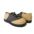 thumbnail image 3 of Pitter Patter Brown and Beige Saddle Shoes Laces Infant/Toddler Sizes 1-10 NEW, 3 of 3