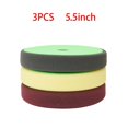 thumbnail image 1 of 3Pcs Sponge Buffing Pads Foam Polishing Pads Kit Sanding Disc for Car Waxing, 1 of 7