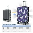 thumbnail image 6 of Xecao Cute Dog print Elastic Luggage Cover, with double-sided print , is perfect for travel, business, and daily use, 6 of 9