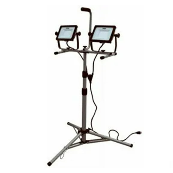 Master Electrician 10,000 Lumens LED Tripod Work Light with 6 Foot Cord