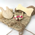 thumbnail image 1 of E1 WINVN 100% NATURAL LOOFAH JUGUETES PARA MASCOTAS CUIDADO DENTAL, HUESO, GATITO, PESCADO, PATO, EN FORMA DE RATÓN, BUENO PARA LOS DIENTES JUGUETE MASTICABLE PARA GATOS, 1 of 3