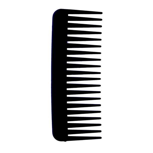 Peine de dientes anchos rectangular, peine plano de plástico, peine para masajear el cabello, peines de peluquería, herramientas de peinado