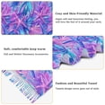 thumbnail image 5 of FORMRS Womens Scarf Winter Soft Long Big Warm Shawls Wrap Tassel Scarves, Purple Starfish Pattern, 5 of 9
