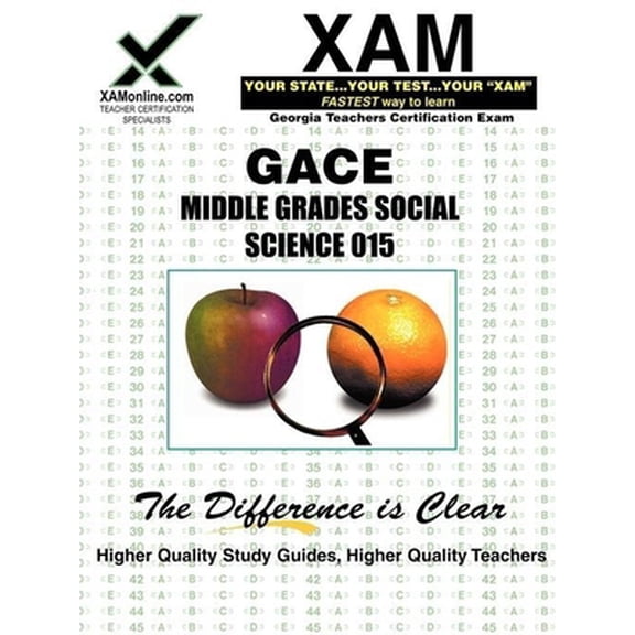 Pre-Owned GACE Middle Grades Social Science 015 (Paperback) 1581975465 9781581975468