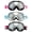 Blue, variant on Cloud 9 - Snow Goggles "Japan Air" Adult Anti-Fog Double Lens UV Protection Wide Angle Frameless Mirror Snowboarding Ski in Purple/Black (1 Pair only, choose your color)