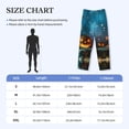thumbnail image 3 of Mens Pajama Pants, Spooky Halloween Soft Sleep & Lounge Pants for Men, Cuteness Casual PJ Bottoms Pants with Pockets, 3 of 7