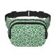 thumbnail image 1 of Balery Leopard print St. Patrick's Day Mochila Cinturón para Mujeres y Hombres, Bolsa de Cintura Impermeable de Doble Capa con Correa, 1 of 9