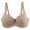 Beige, variant on Minimizer Bras for Women Enchante Full Coverage Underwire Bras Plus Size Lifting Floral Lace Bra for Heavy Breast(Grey,85D)