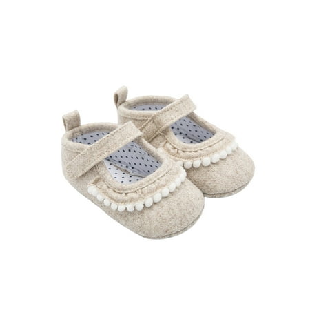 

Binpure Baby Girl’s Fashion Felt Balls Soft Sole Cotton Toddler Shoes
