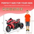 thumbnail image 3 of Cheelom 12V Electric Motorcycles Ride on Toy for Kids, Motorcycles for Kids Dirt Bike with Music and LED Light, Long Batteay Pink, 3 of 9