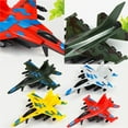 thumbnail image 5 of CGLFD Summer Savings Clearance 4pcs Airplane Toy, Pull Back Planes, 16 Style Toy Airplanes, Helicopters, Fighter Jets Great Gift For Toddlers Boys Girls 2 3 4 5 6 7 8 Years Old, 5 of 9