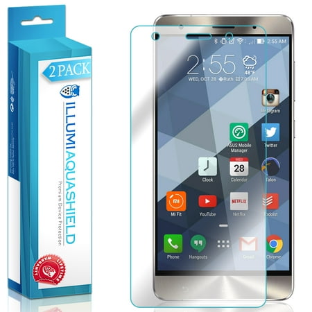 2x iLLumi AquaShield Clear Screen Protector for Asus Zenfone 3 Deluxe (5.7-inch)