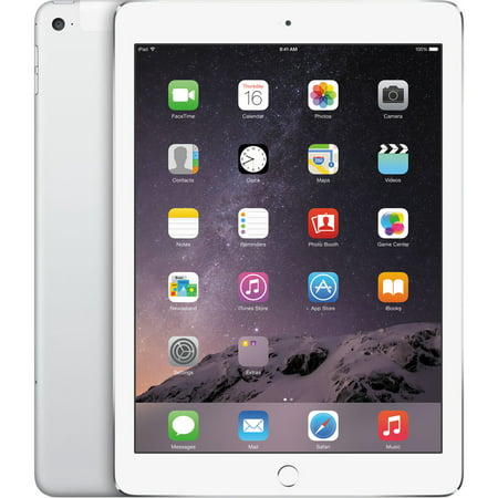 Apple iPad Air 2, 9.7in, Wi-Fi, 128GB, Silver (MNV62LL/A) (Best Recipe App For Ipad 2)