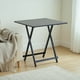 thumbnail image 5 of Ilios Innova | Mesa Plegable Multifuncional Portátil Negra, Ideal como Escritorio, Mesa Auxiliar, de Comedor o para Picnic, con Estructura de Metal y Superficie de MDF., 5 of 9