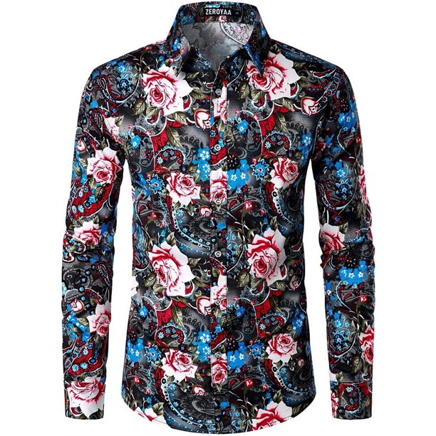 Camisa informal con botones de color morado relámpago para hombre, de moda, de primavera y otoño, nueva moda, blusas masculinas suaves y cómodas de manga larga con color rosa