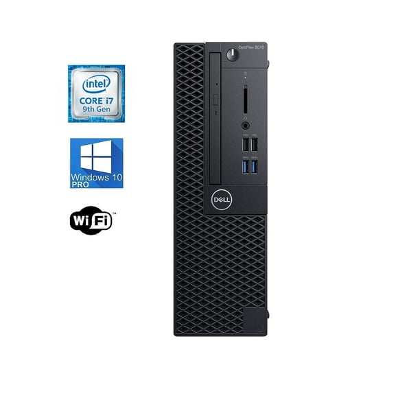 CPU Dell 5070 SSF I7-9500 8gb En Ram Y 500gb Hdd Reacondicionado GRADO A