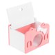 thumbnail image 5 of Mini casa para mascotas pequeñas, nido para dormir, forma bonita para conejillo de indias, erizo, hámster (rosa), 5 of 5