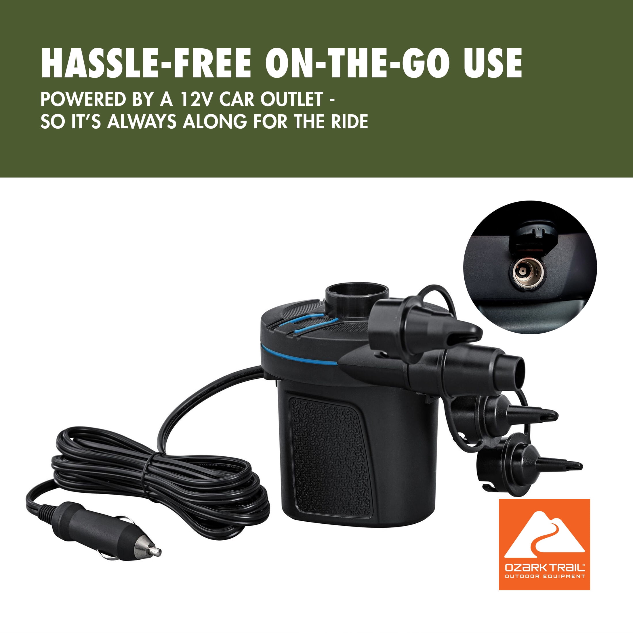 Ozark Trail PowerTouch DC Electric Air Pump - Walmart.com