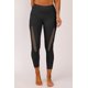 thumbnail image 3 of ABPHQTO Leggings deportivos de yoga de cintura alta con empalme lateral de malla negra para mujer con bolsillo para teléfono, 3 of 5