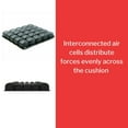 thumbnail image 4 of ROHO Mosaic PVC Air Cells Seat Cushion 18 W X 16 L X 3 D Inch For Wheelchairs MOS1816CA, 4 of 6