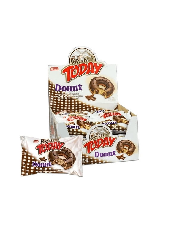 Donut Cake Cocoa 35 Gr. 24 Pieces (1 Box)