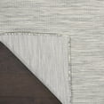 Nourison Positano Indoor/Outdoor Light Grey 8' x 10' Area Rug, (8x10 ...
