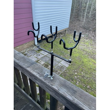 Crappie Spider Rig Fishing Rod Holder Drifting Setup.