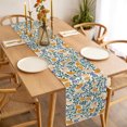 thumbnail image 3 of Table Runner Dresser Scarves 60 Inch Long,Boho Botanical Flowers Art Linen Dining Table Runners, 3 of 9