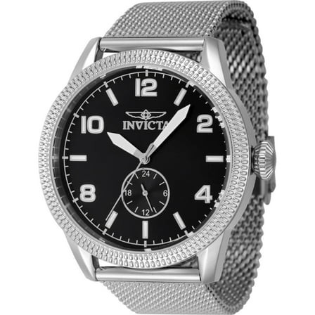 INVICTA Watch 47134 Stainless Steel Quartz Male Silver