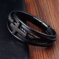 thumbnail image 2 of STRAND BRACELET pour Homme en Cuir Véritable, 2 of 4