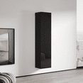 thumbnail image 3 of Fly Modular Wall Mounted Floating Bookcase Cabinet (Type-40) Black, 3 of 5