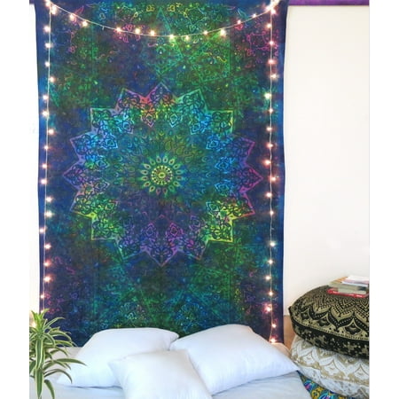 Multicolor Tie Dye Star Psychedelic Wall Tapestry College Dorm