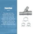thumbnail image 4 of 1 juego de conector de manguera de radiador para Chevrolet Silverado 2005-2013 No.15834772/15834773, 4 of 7