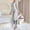 Gray, variant on Two Piece Knit Sets Women Fall Trendy Casual Long Sleeve Round Neck Soft Ribbed Knit Slit Top and Pants Loungewear Set