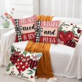 thumbnail image 4 of Wzzjkit Home Decor 4PC Valentine's Day for Girlfriend Pillow Cushion Home Printing Pillow Set Sofa Bedside, 4 of 6