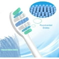 thumbnail image 6 of Electric Toothbrush Replacement Heads Compatible with All Click-on Handles,8 Pack, 6 of 9