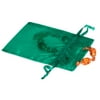 Teal Green Organza Favor Bags, 5x7", 10 Pack