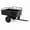 Black, variant on Heavy Duty Tow Behind ATV Trailer Steel Dump Cart 750 LB, 15-Cubic Feet Capacity Garden Utility Trailer with Removable Tailgate for Riding Lawn Mower Tractor