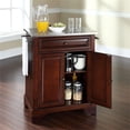 thumbnail image 6 of Crosley Furniture LaFayette Wood Portable Kitchen Island in Mahogany, 6 of 7