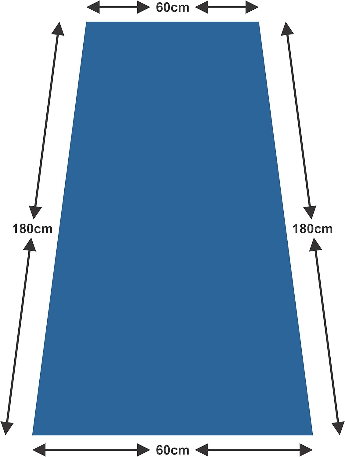 Nivia 1454BL 10 mm Anti-Skid Yoga Mat - Blue