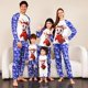 thumbnail image 1 of 2023 New Winter Cartoon Cute Elk Pajamas Set for Family Mom Daughter Dad Son Baby Christmas Matching Clothes Toddler's Pyjamas, 1 of 3