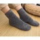 thumbnail image 3 of Calcetas Lisas WolBlack 2Pzas Negro 5-9.5 US Tubo Medio Lana., 3 of 5