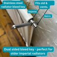 thumbnail image 5 of 2pcs Air Outlet Handle Heater Radiator Plumbing Tools Plumbing Bleeding Socket Radiator for Bleeding Square Hole, 5 of 5