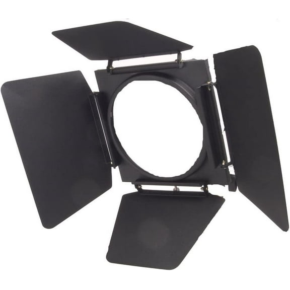 Interfit RB4001 Barn Door for Stellar X Tungsten and Halogen Lamp Heads Black