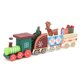 thumbnail image 3 of Coloridos adornos de tren de Navidad de madera decoración de tren de Navidad Mini lindo para niños regalos de cumpleaños niñas Navidad ANGGREK Otros, 3 of 8